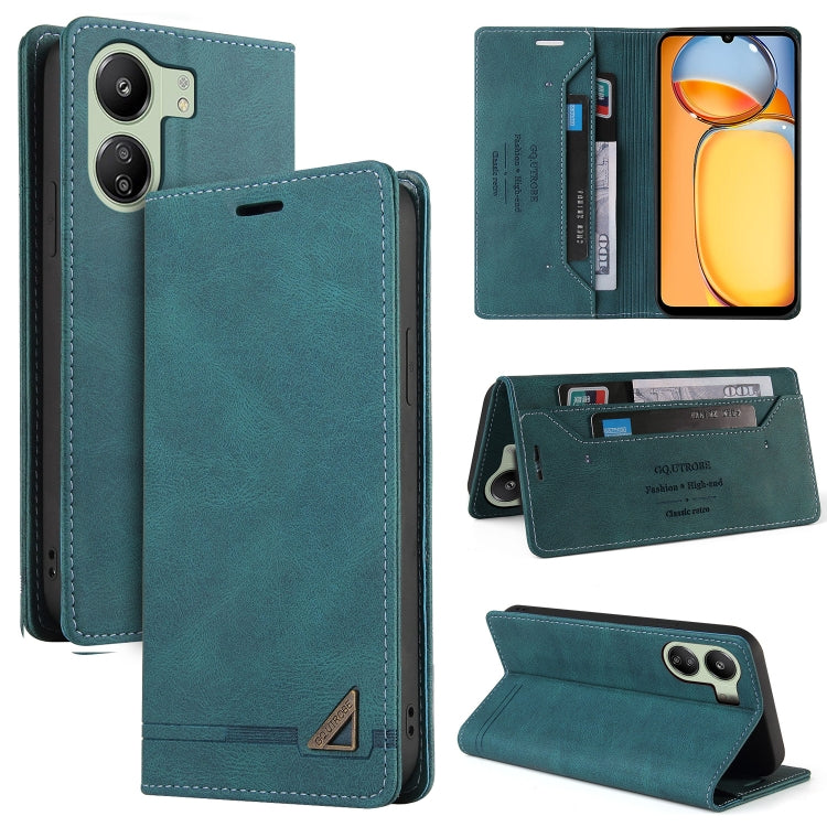 Skin Feel Anti-theft Brush Horizontal Flip Leather Case with Holder, For Xiaomi Redmi Note 13 5G, For Xiaomi Redmi 13C, For Xiaomi Redmi Note 13 Pro+, For Xiaomi Redmi Note 13 Pro 5G, For Xiaomi 13T, For Xiaomi Redmi 12