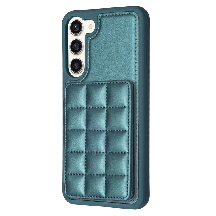 Grid Card Slot Holder Phone Case, For Samsung Galaxy S21 5G, For Samsung Galaxy S21+ 5G, For Samsung Galaxy S21 Ultra 5G