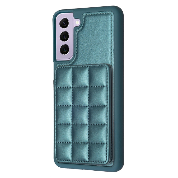 Grid Card Slot Holder Phone Case, For Samsung Galaxy S22 5G, For Samsung Galaxy S21 FE 5G, For Samsung Galaxy A53