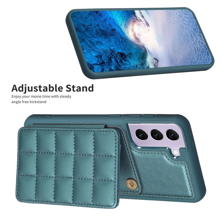 Grid Card Slot Holder Phone Case, For Samsung Galaxy S22 5G, For Samsung Galaxy S21 FE 5G, For Samsung Galaxy A53
