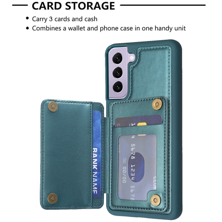 Grid Card Slot Holder Phone Case, For Samsung Galaxy S22 5G, For Samsung Galaxy S21 FE 5G, For Samsung Galaxy A53