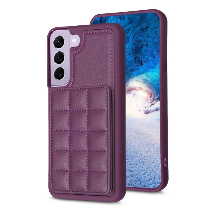 Grid Card Slot Holder Phone Case, For Samsung Galaxy S22 5G, For Samsung Galaxy S21 FE 5G, For Samsung Galaxy A53