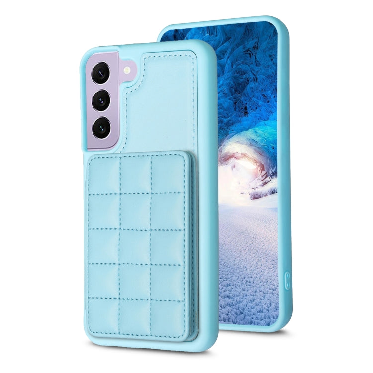 Grid Card Slot Holder Phone Case, For Samsung Galaxy S22 5G, For Samsung Galaxy S21 FE 5G, For Samsung Galaxy A53