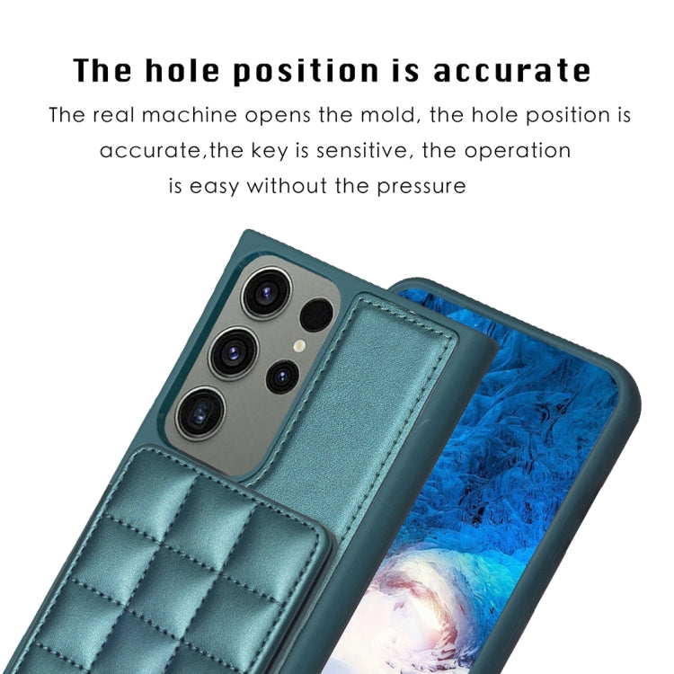 Grid Card Slot Holder Phone Case, For Samsung Galaxy S23 Ultra 5G, For Samsung Galaxy S22 Ultra 5G, For Samsung Galaxy S22+ 5G