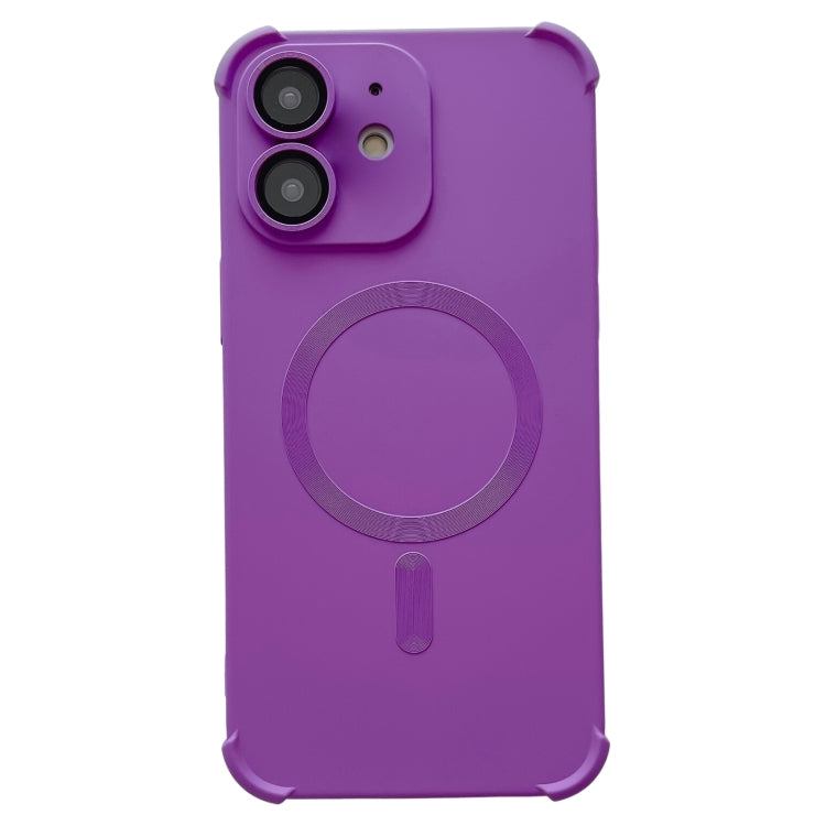 Four Corner Shockproof Skin Feel MagSafe Magnetic Phone Case, For iPhone 12, For iPhone 12 Pro Max, For iPhone 12 Pro