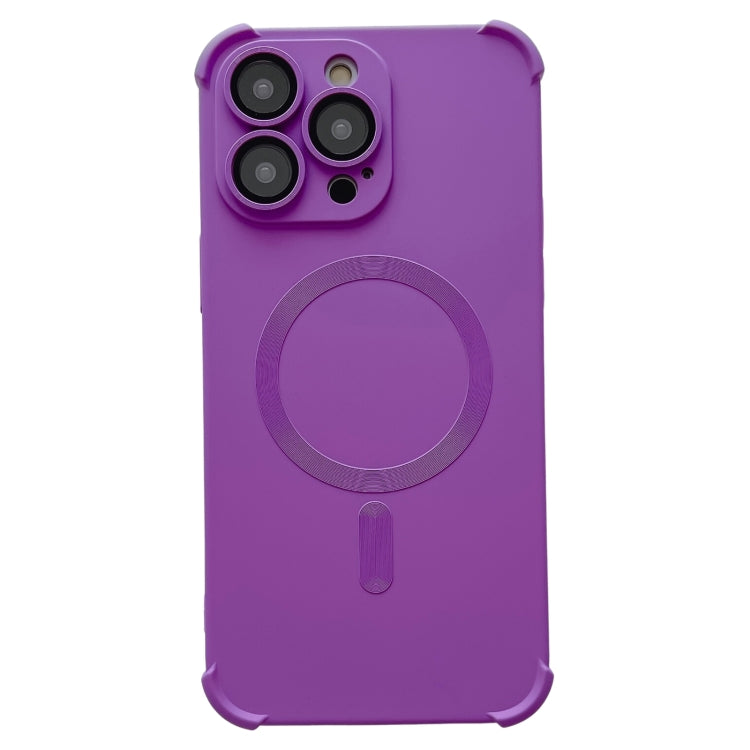 Four Corner Shockproof Skin Feel MagSafe Magnetic Phone Case, For iPhone 13 Pro Max, For iPhone 13 Pro, For iPhone 13