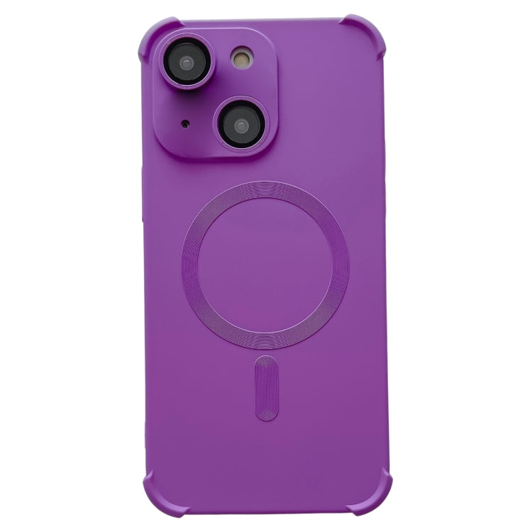 Four Corner Shockproof Skin Feel MagSafe Magnetic Phone Case, For iPhone 14, For iPhone 14 Pro, For iPhone 14 Pro Max