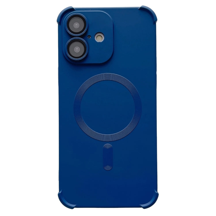 Four Corner Shockproof Skin Feel MagSafe Magnetic Phone Case, For iPhone 16 Pro Max, For iPhone 16 Pro, For iPhone 16 Plus