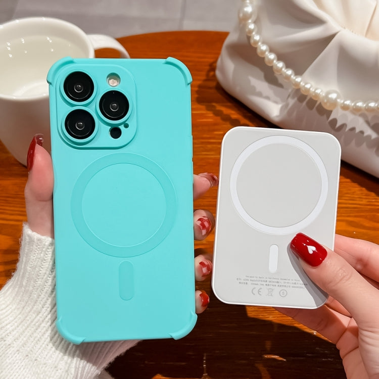 Four Corner Shockproof Skin Feel MagSafe Magnetic Phone Case, For iPhone 16 Pro Max, For iPhone 16 Pro, For iPhone 16 Plus