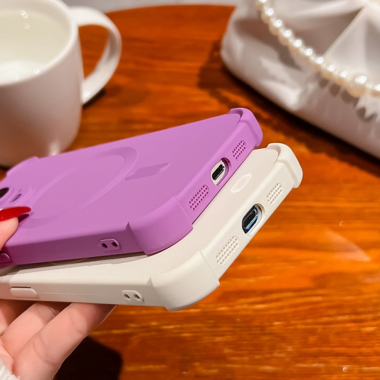 Four Corner Shockproof Skin Feel MagSafe Magnetic Phone Case, For iPhone 12, For iPhone 12 Pro Max, For iPhone 12 Pro