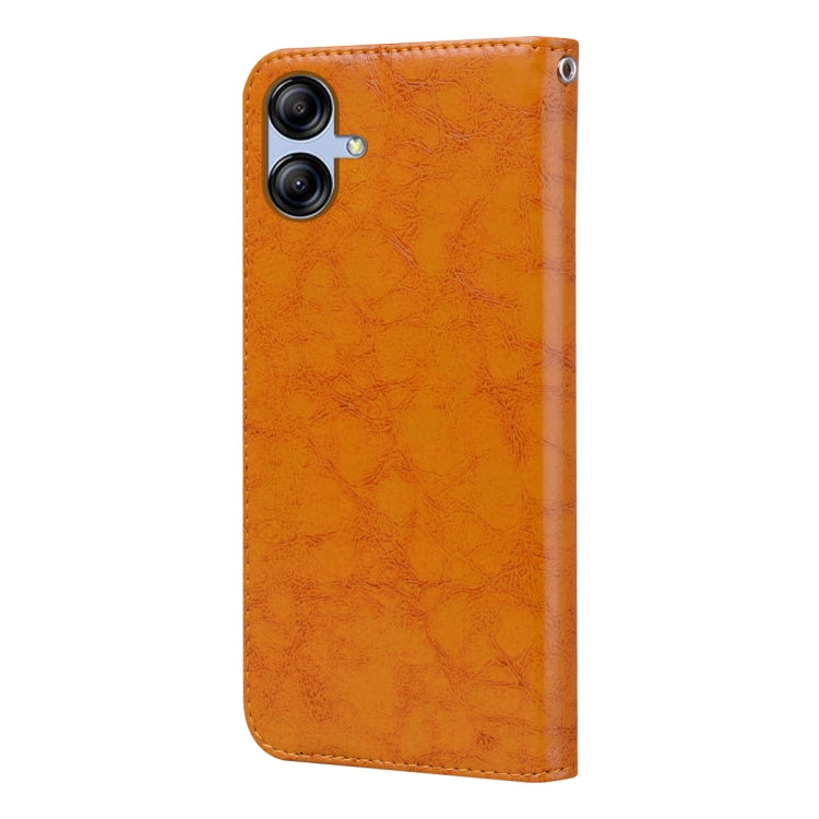 Oil Wax Texture Leather Phone Case