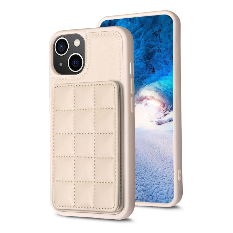 Grid Card Slot Holder Phone Case, For iPhone 14 Plus, For iPhone 15 Pro Max, For iPhone 15 Pro