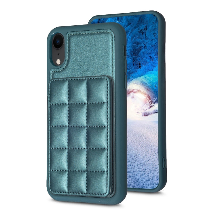 Grid Card Slot Holder Phone Case, For iPhone 11 Pro, For iPhone XS / X, For iPhone XR