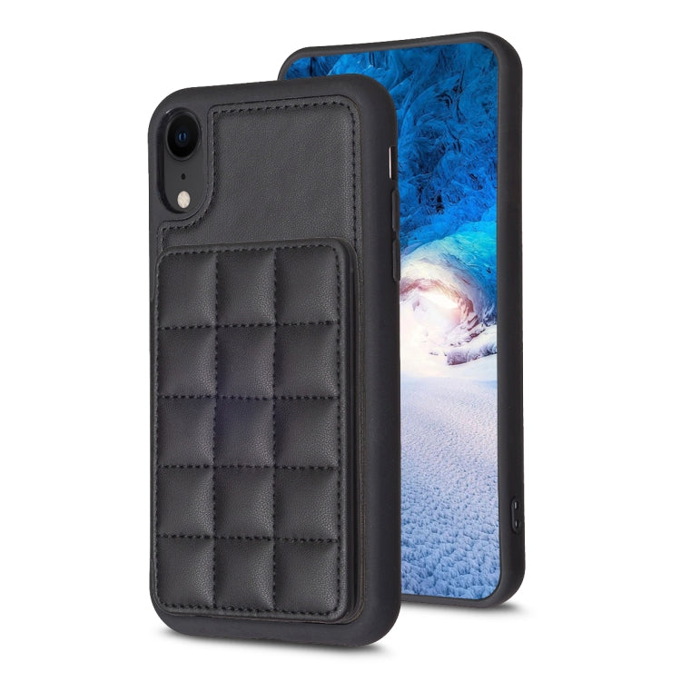 Grid Card Slot Holder Phone Case, For iPhone 11 Pro, For iPhone XS / X, For iPhone XR