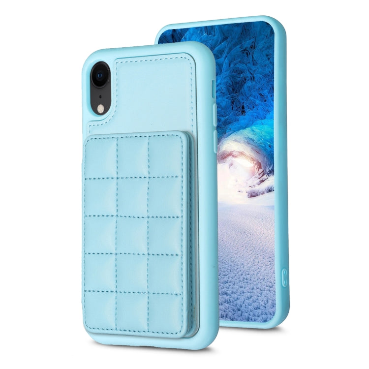 Grid Card Slot Holder Phone Case, For iPhone 11 Pro, For iPhone XS / X, For iPhone XR