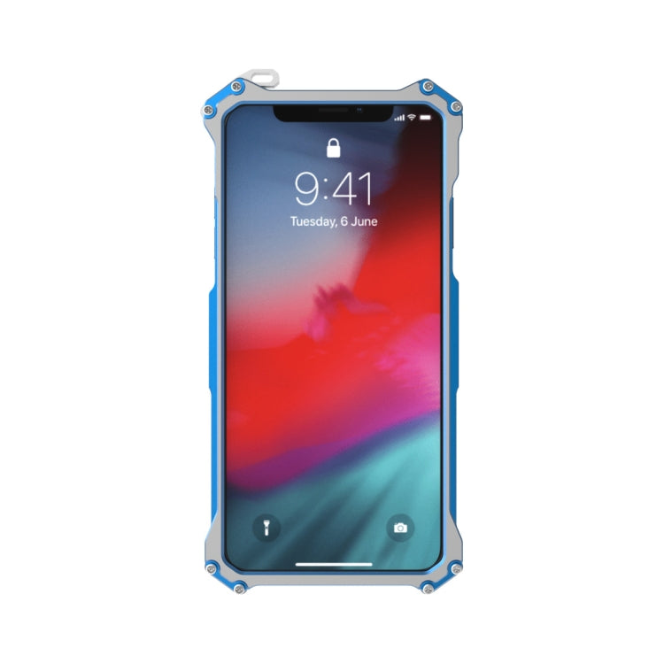 R-JUST Shockproof Dustproof Armor Metal Protective Case, For iPhone XS Max