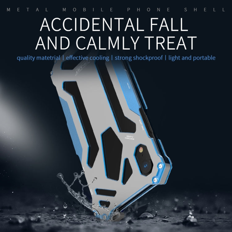 R-JUST Shockproof Dustproof Armor Metal Protective Case, For iPhone XS Max