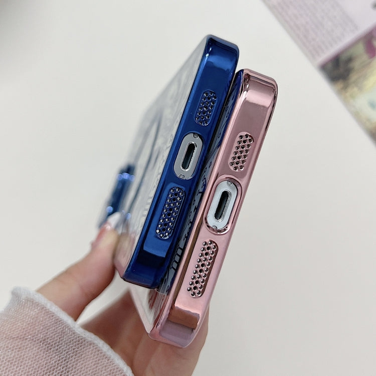 Electroplated Circuit Board Pattern MagSafe Phone Case, For iPhone 14 Pro Max, For iPhone 13 Pro Max, For iPhone 13 Pro