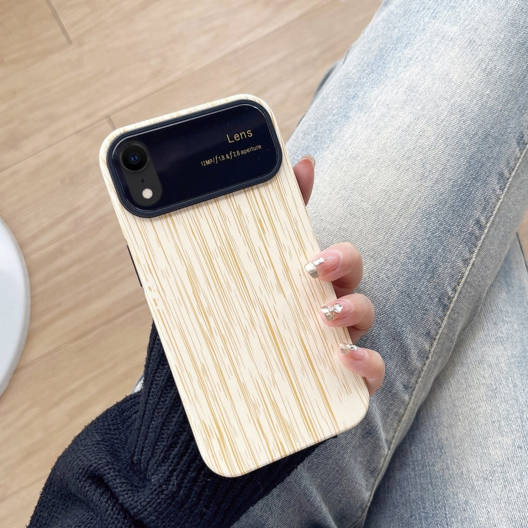 Wood Grain TPU Phone Case with Lens Film, For iPhone 11 Pro, For iPhone X / XS, For iPhone XR, For iPhone XS Max