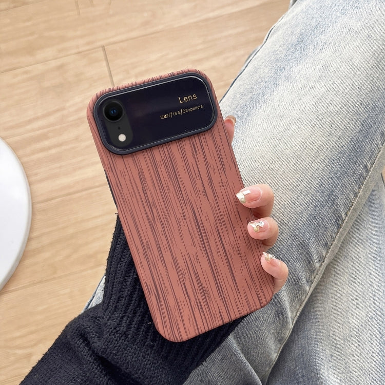 Wood Grain TPU Phone Case with Lens Film, For iPhone 11 Pro, For iPhone X / XS, For iPhone XR, For iPhone XS Max