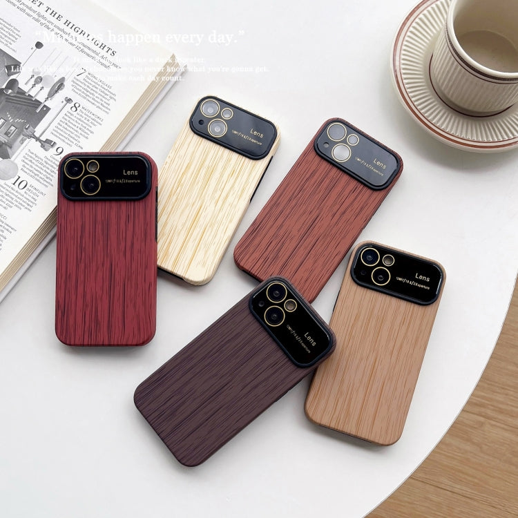 Wood Grain TPU Phone Case with Lens Film, For iPhone 12 Pro Max, For iPhone 12 Pro, For iPhone 11 Pro Max, For iPhone 11
