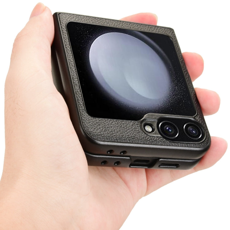 Litchi Texture Card Slots Back Cover Phone Case