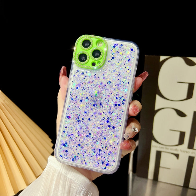 Luminous Epoxy TPU Glitter Phone Case, For iPhone 14, For iPhone 14 Pro, For iPhone 14 Pro Max, For iPhone 13 Pro Max, For iPhone 13 Pro, For iPhone 13