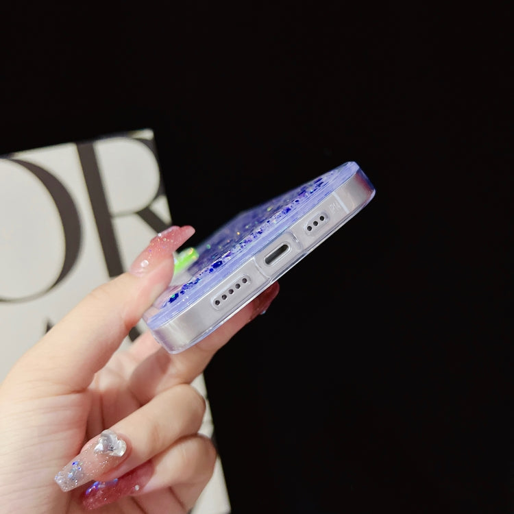 Luminous Epoxy TPU Glitter Phone Case, For iPhone 12, For iPhone 12 Pro Max, For iPhone 12 Pro, For iPhone 11