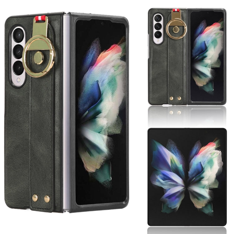 Wristband Leather Back Phone Case, For Samsung Galaxy S22 Ultra 5G, For Samsung Galaxy S24 5G, For Samsung Galaxy Z Flip3 5G, For Samsung Galaxy Z Fold3 5G