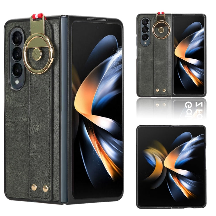 Wristband Leather Back Phone Case, For Samsung Galaxy M34 5G, For Samsung Galaxy Z Fold4, For Samsung Galaxy A05s 4G, For Samsung Galaxy S24 Ultra 5G