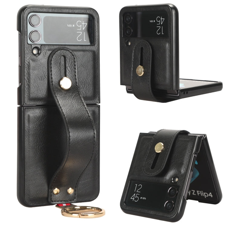 Wristband Leather Back Phone Case, For Samsung Galaxy S23 FE 5G, For Samsung Galaxy S24+ 5G, For Samsung Galaxy Z Flip4, For Samsung Galaxy Z Flip5
