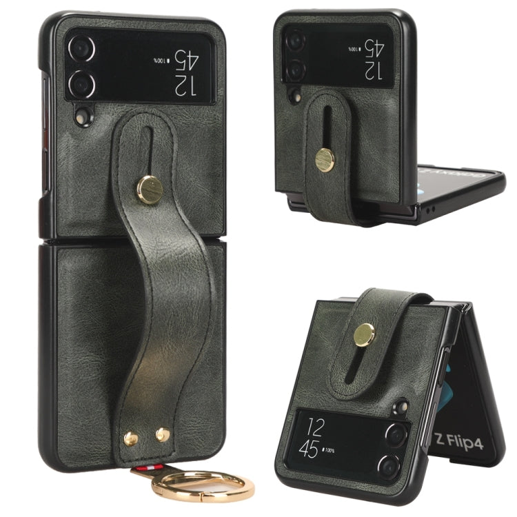 Wristband Leather Back Phone Case, For Samsung Galaxy S23 FE 5G, For Samsung Galaxy S24+ 5G, For Samsung Galaxy Z Flip4, For Samsung Galaxy Z Flip5