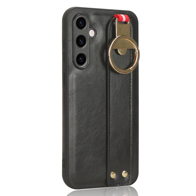 Wristband Leather Back Phone Case, For Samsung Galaxy S23 FE 5G, For Samsung Galaxy S24+ 5G, For Samsung Galaxy Z Flip4, For Samsung Galaxy Z Flip5