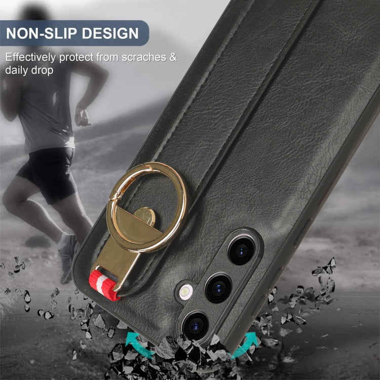 Wristband Leather Back Phone Case