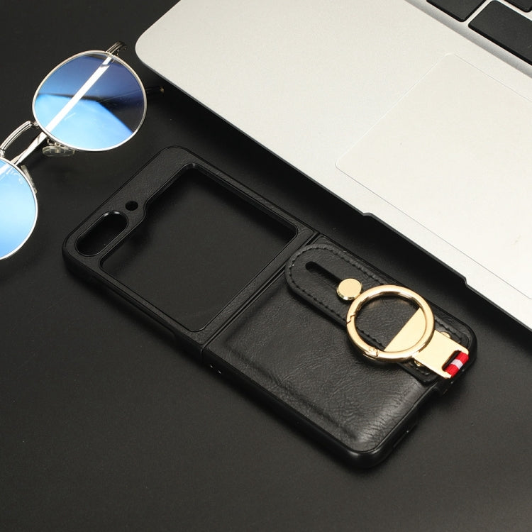 Wristband Leather Back Phone Case, For Samsung Galaxy Z Flip5, For Samsung Galaxy S22 Ultra 5G, For Samsung Galaxy Z Flip3 5G, For Samsung Galaxy Z Fold3 5G