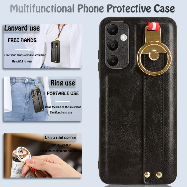 Wristband Leather Back Phone Case