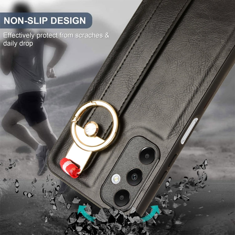 Wristband Leather Back Phone Case