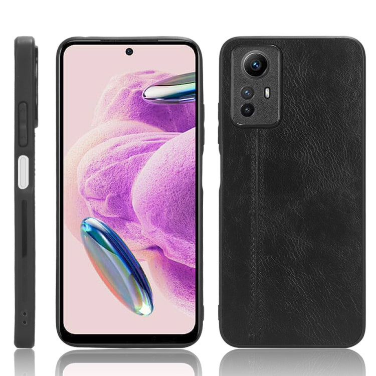 Cow Pattern Sewing Back Cover Phone Case