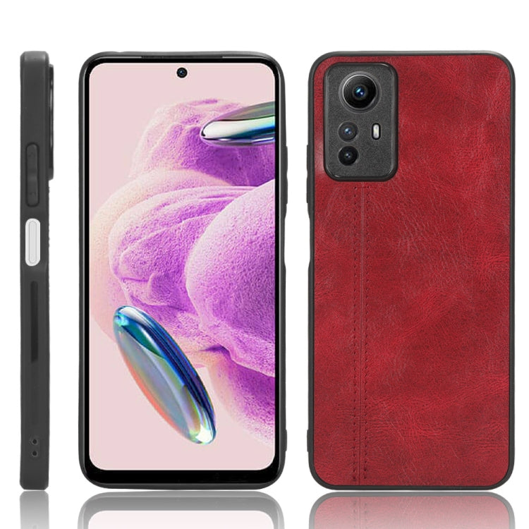 Cow Pattern Sewing Back Cover Phone Case