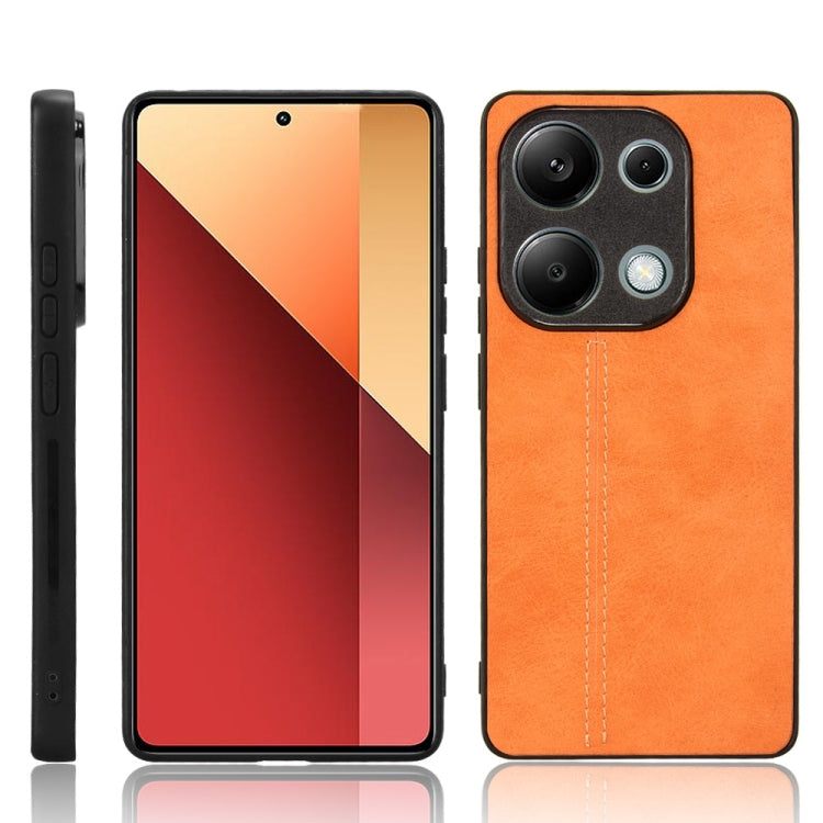 Cow Pattern Sewing Back Cover Phone Case