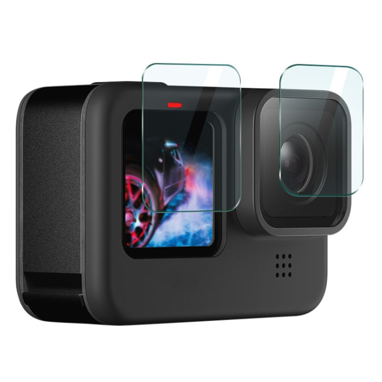 imak Rear Screen + Front Screen + Rear Camera Lens Tempered Glass Film, For GoPro HERO11 Black