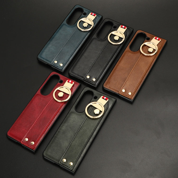 Wristband Leather Back Phone Case