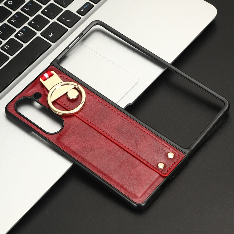 Wristband Leather Back Phone Case