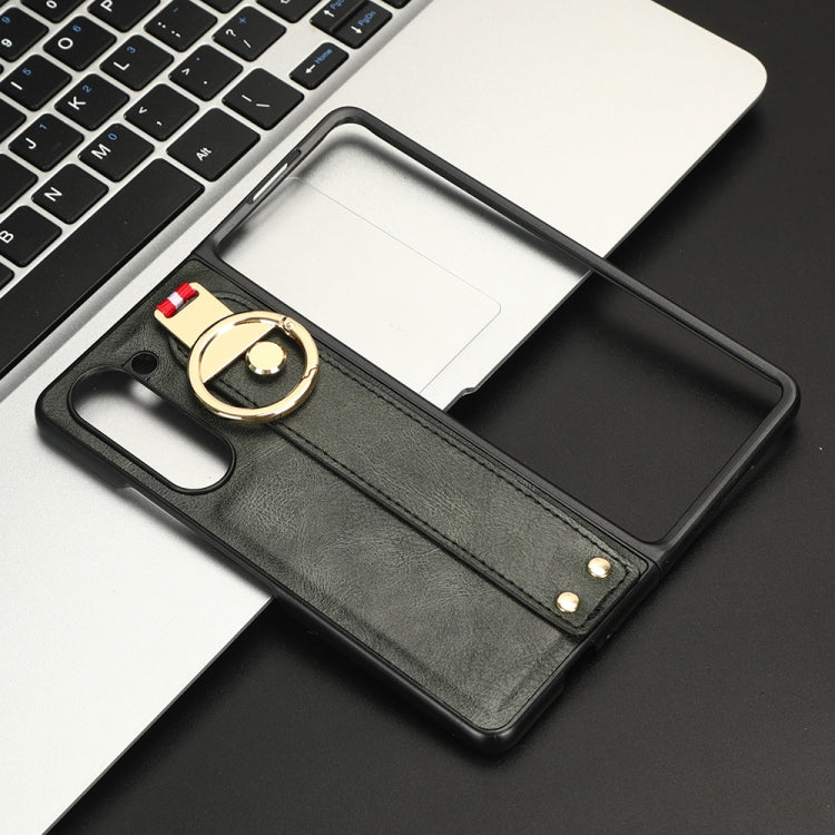 Wristband Leather Back Phone Case