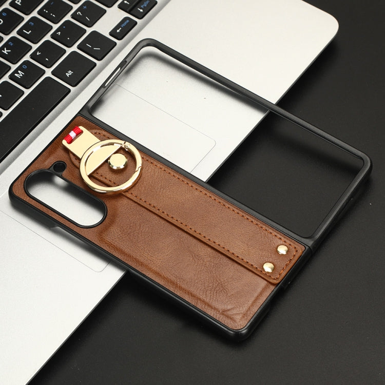 Wristband Leather Back Phone Case