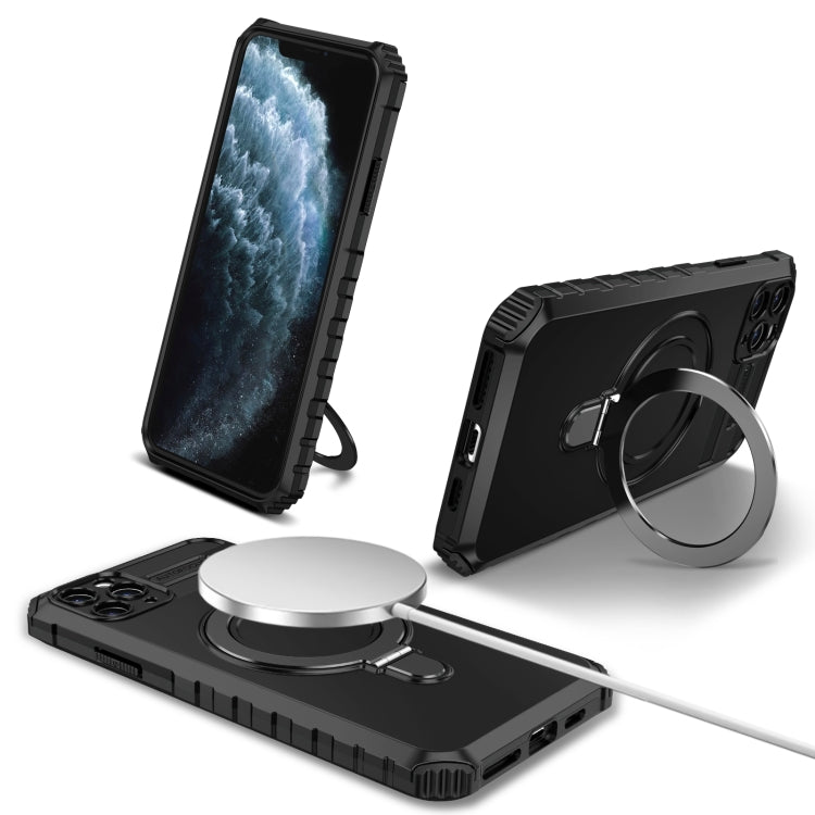 MagSafe Magnetic Holder Phone Case, For iPhone 12 Pro Max, For iPhone 12 Pro, For iPhone 11 Pro Max, For iPhone 11