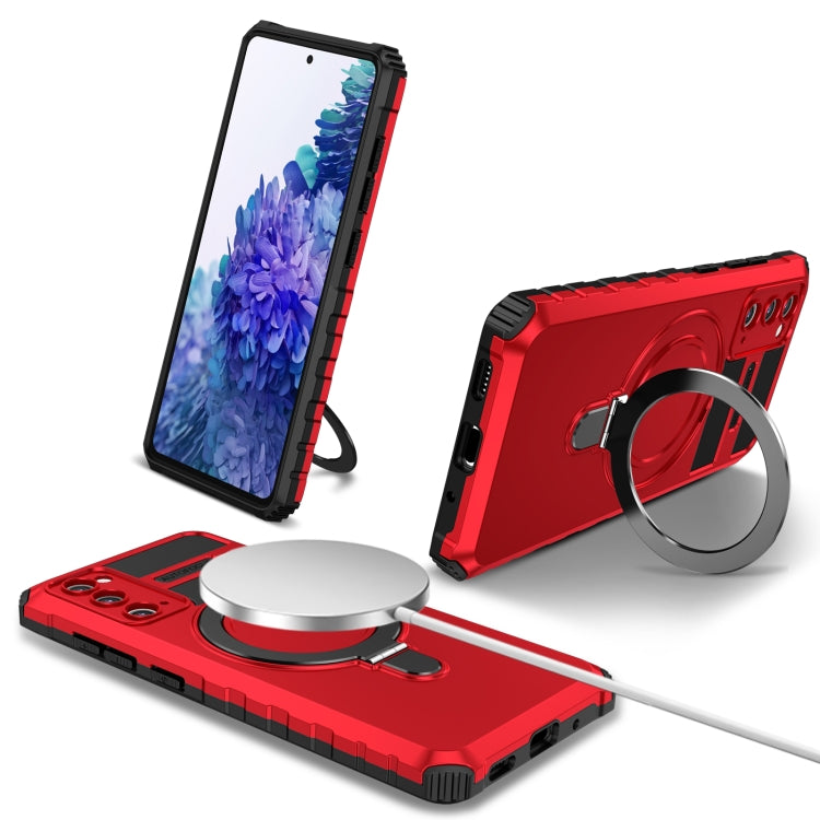 MagSafe Magnetic Holder Phone Case, For Samsung Galaxy S23 Ultra 5G, For Samsung Galaxy S23 5G, For Samsung Galaxy S20 FE, For Samsung Galaxy S22 Ultra 5G