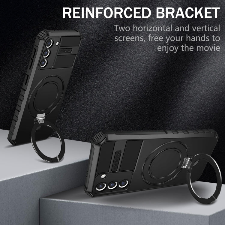 MagSafe Magnetic Holder Phone Case, For Samsung Galaxy S21+ 5G, For Samsung Galaxy S21 Ultra 5G, For Samsung Galaxy Note20 Ultra