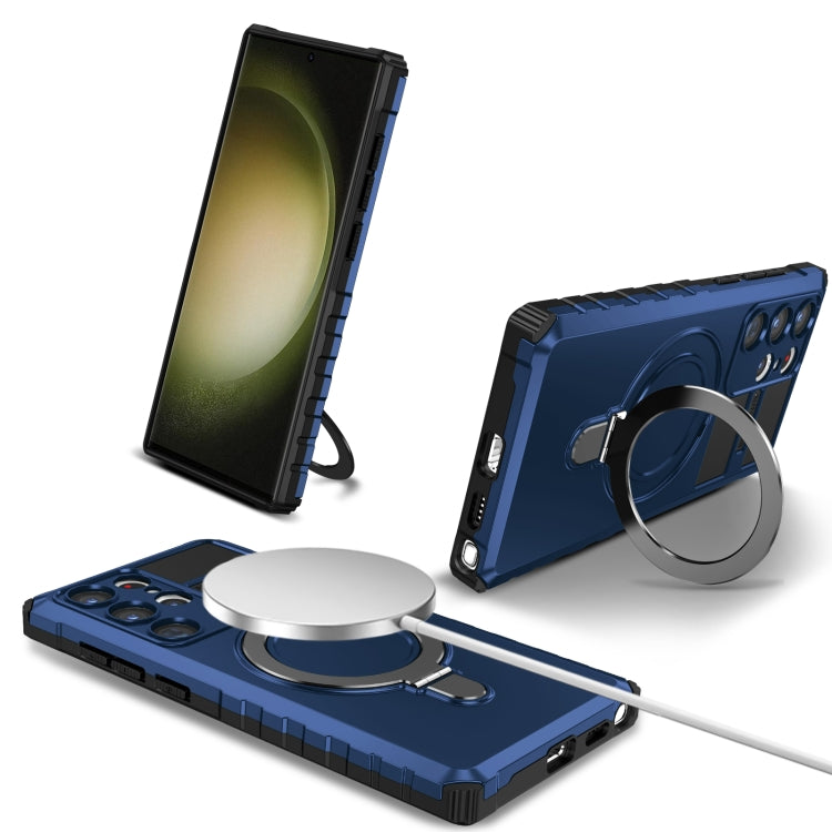 MagSafe Magnetic Holder Phone Case, For Samsung Galaxy S23 Ultra 5G, For Samsung Galaxy S23 5G, For Samsung Galaxy S20 FE, For Samsung Galaxy S22 Ultra 5G