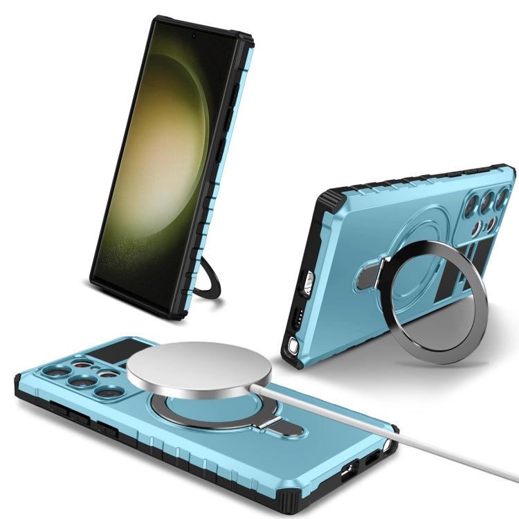 MagSafe Magnetic Holder Phone Case, For Samsung Galaxy S23 Ultra 5G, For Samsung Galaxy S23 5G, For Samsung Galaxy S20 FE, For Samsung Galaxy S22 Ultra 5G